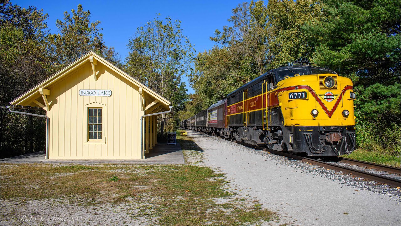 Chasing the Cuyahoga Valley Scenic Railway!