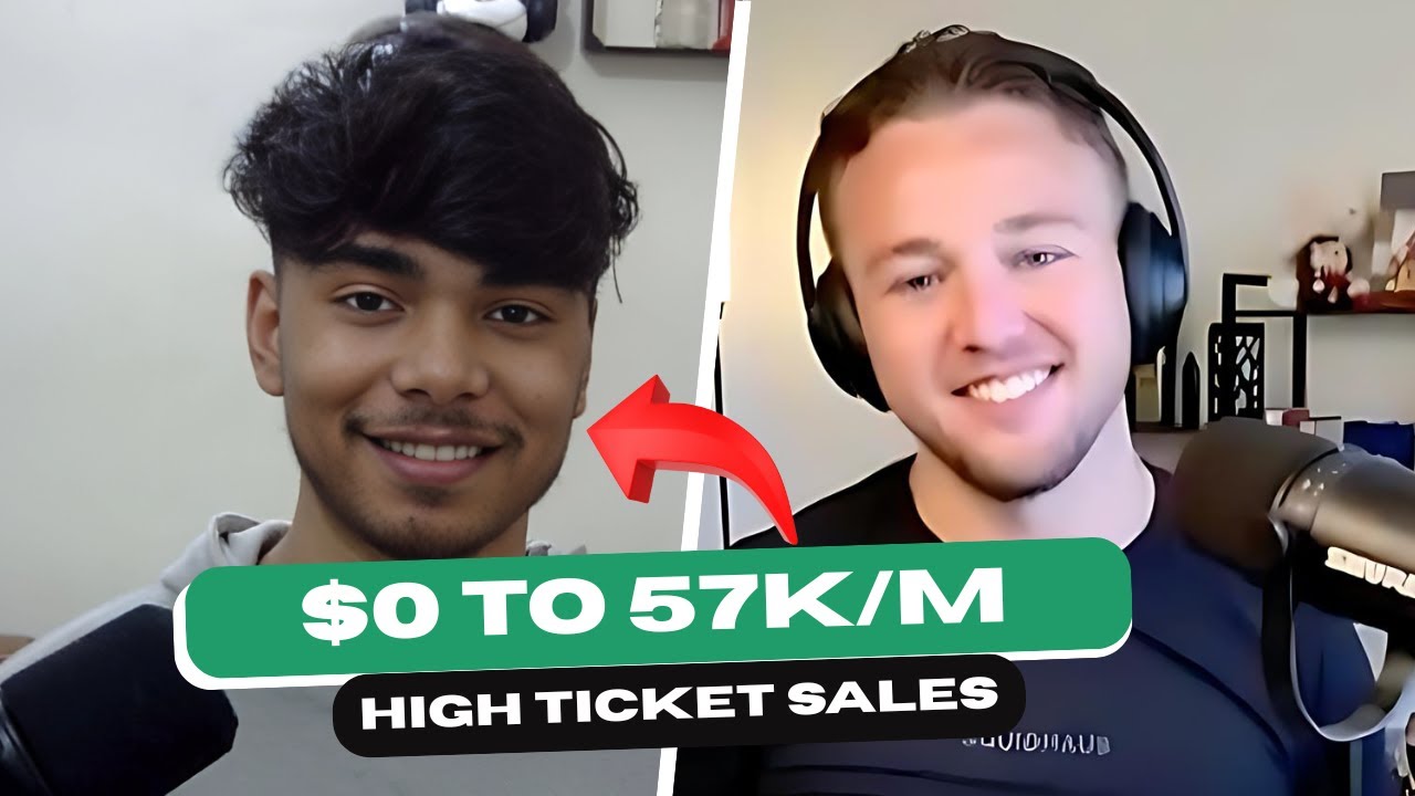 How This 19 Year Old Makes $57k/m In High Ticket Sales