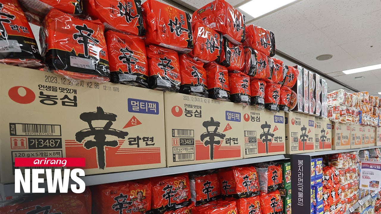 Exports of Korean instant noodles surpasses US$ 400 mil. in 2023 H1