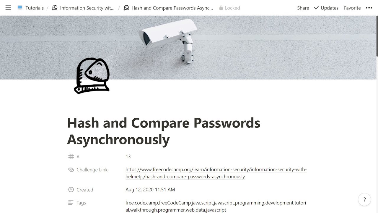 13 - Hash and Compare Passwords Asynchronously - Information Security with HelmetJS - freeCodeCamp