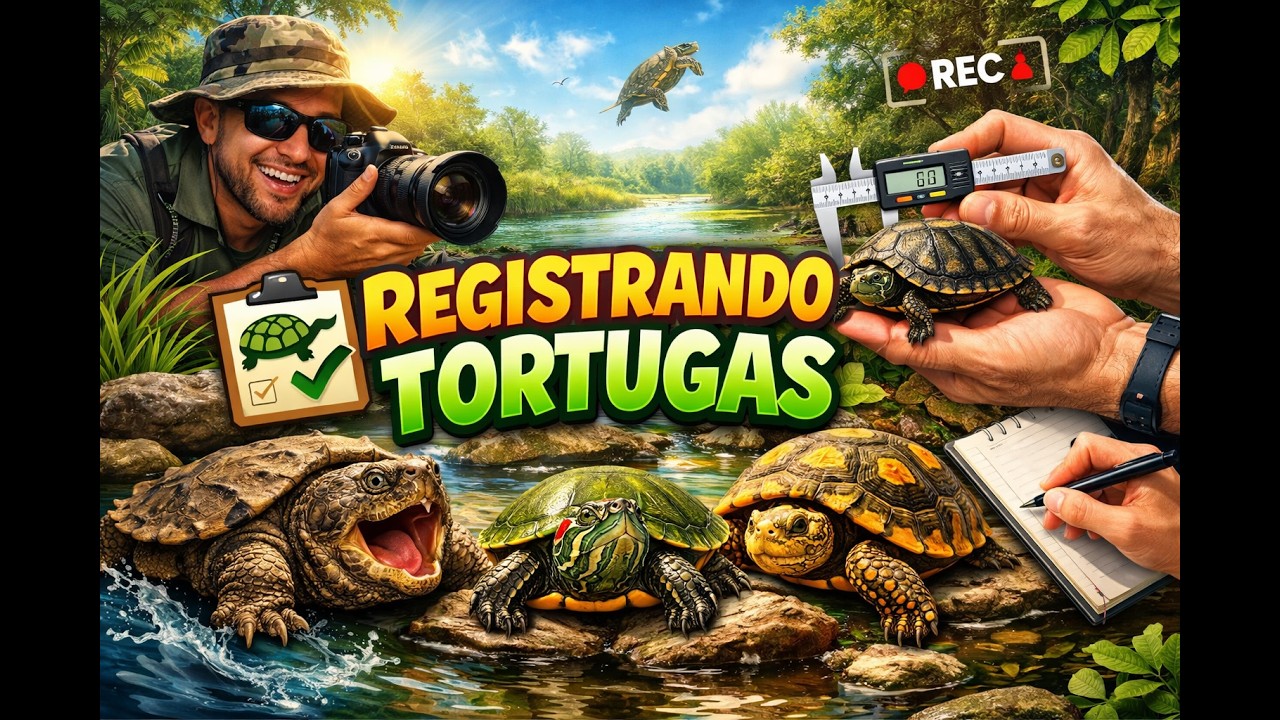 Registrando Tortugas Bebes