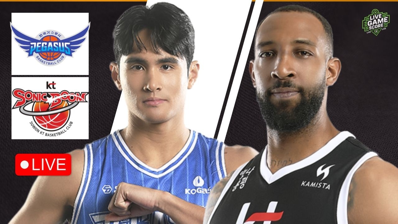 🔴 LIVE: DAEGU KOGAS PEGASUS vs SUWON KT SONICBOOM | KBL | PLAY BY PLAY | LIVE SCOREBOARD