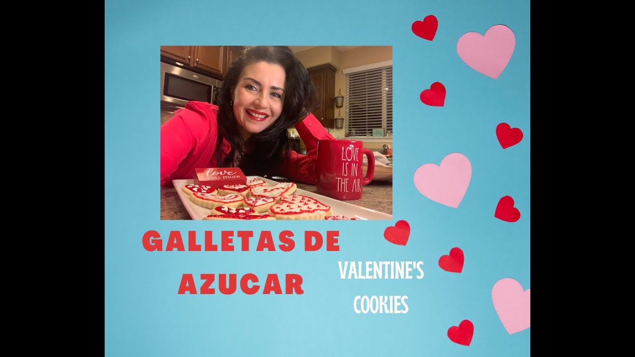 Galletas de Azucar. San Valentin