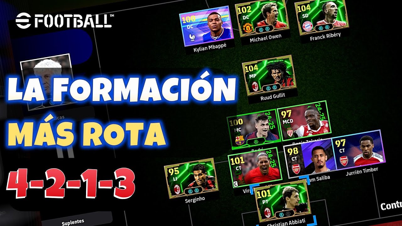 🔥LA FORMACIÓN MÁS USADA PARA SUBIR RANKING!! TOPS LA USAN | EFOOTBALL 2025 #efootball #efootball2025