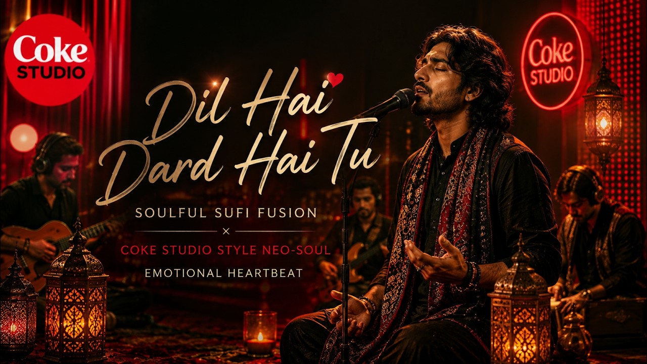 Dil Hai Dard Hai Tu | Soulful Sufi Fusion &times; Coke Studio Style Neo-Soul | Emotional Heartbeat