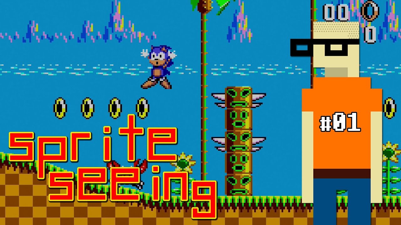Spriteseeing - Sonic The Hedgehog (Master System) #01 ~ Der Igel mit den roten Turnschuhen (Let's Play)