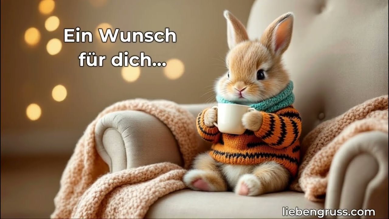 Guten Morgen ☀️ ein Wunsch f&uuml;r dich 🐇 Tag 1