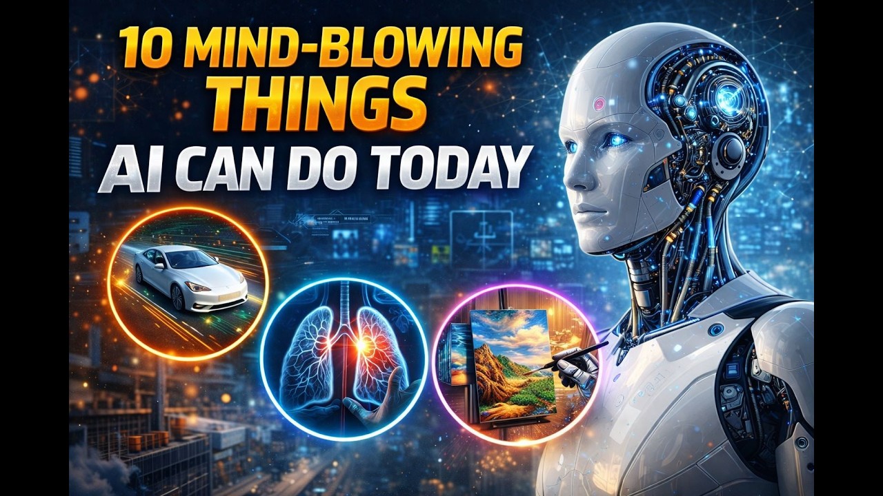 10 Mind-Blowing Things AI Can Do Today 🤖 #ai #chatgpt #technology #artificialintelligence