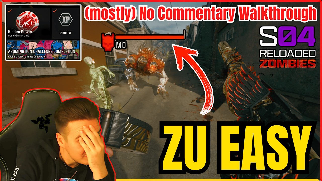 SO BESIEGST DU MO: SCHEUSAL CHALLENGE (Fast Nur STUMMES GAMEPLAY) 🥀 | BO6 Saison 4 Reloaded Zombies