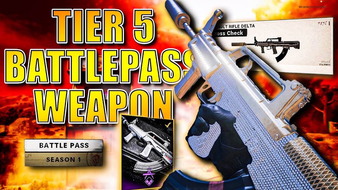 QBZ Cross Check BattlePass Blueprint! (Black Ops Cold War)