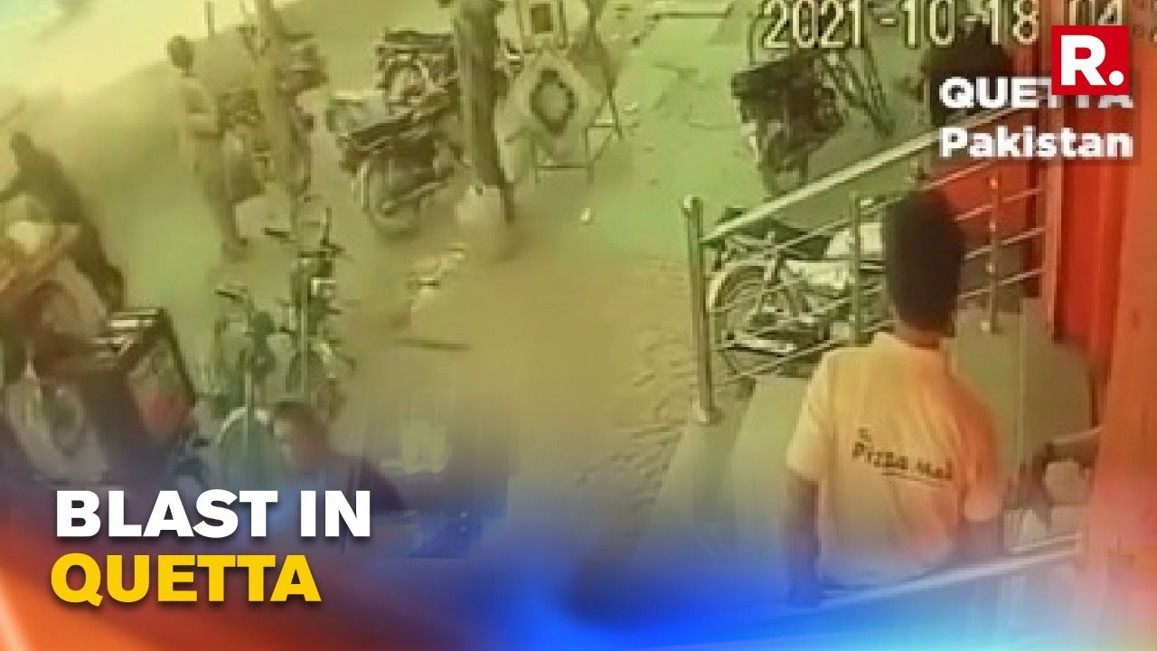 CCTV Footage Of The Blast Near Balochistan University In Quetta | #Shorts