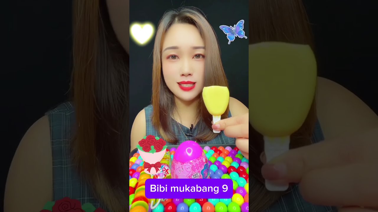 Sweet candy snacks p644#mukbang #canddy 