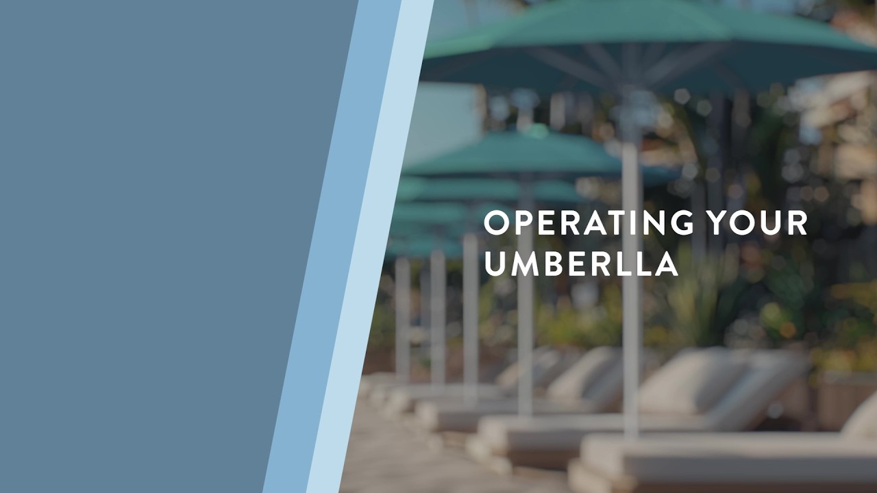 Operating your Umbrella
