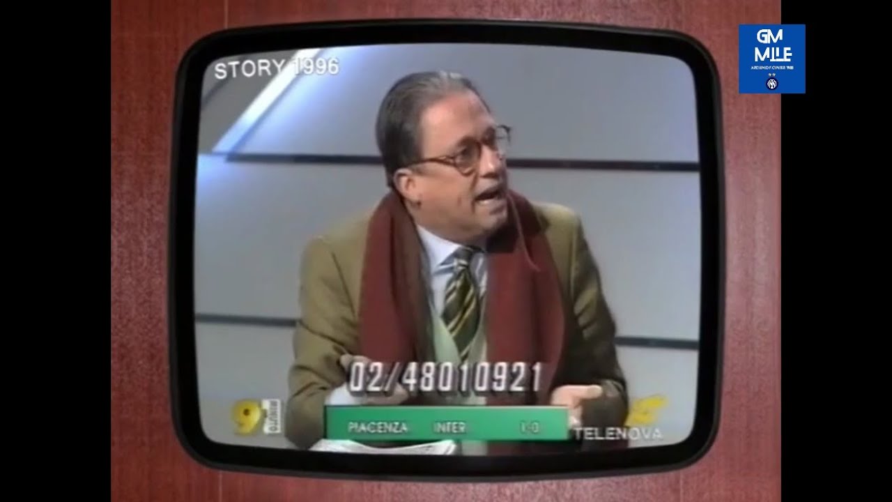1995-96 (04-02-1996) Maurizio Mosca attacca Roy Hogdson e l'Inter - Estratti 91°Minuto Telenova