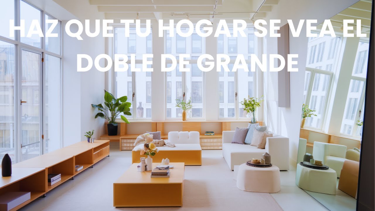 🌟 Decoraci&oacute;n de Espacios Peque&ntilde;os: C&oacute;mo Hacer Que Tu Hogar Se Vea el Doble de Grande 🌿#Decoraci&oacute;n