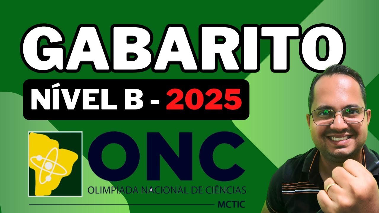 📚 GABARITO COMPLETO | ONC 2025 – NÍVEL B (8º e 9º ANO)