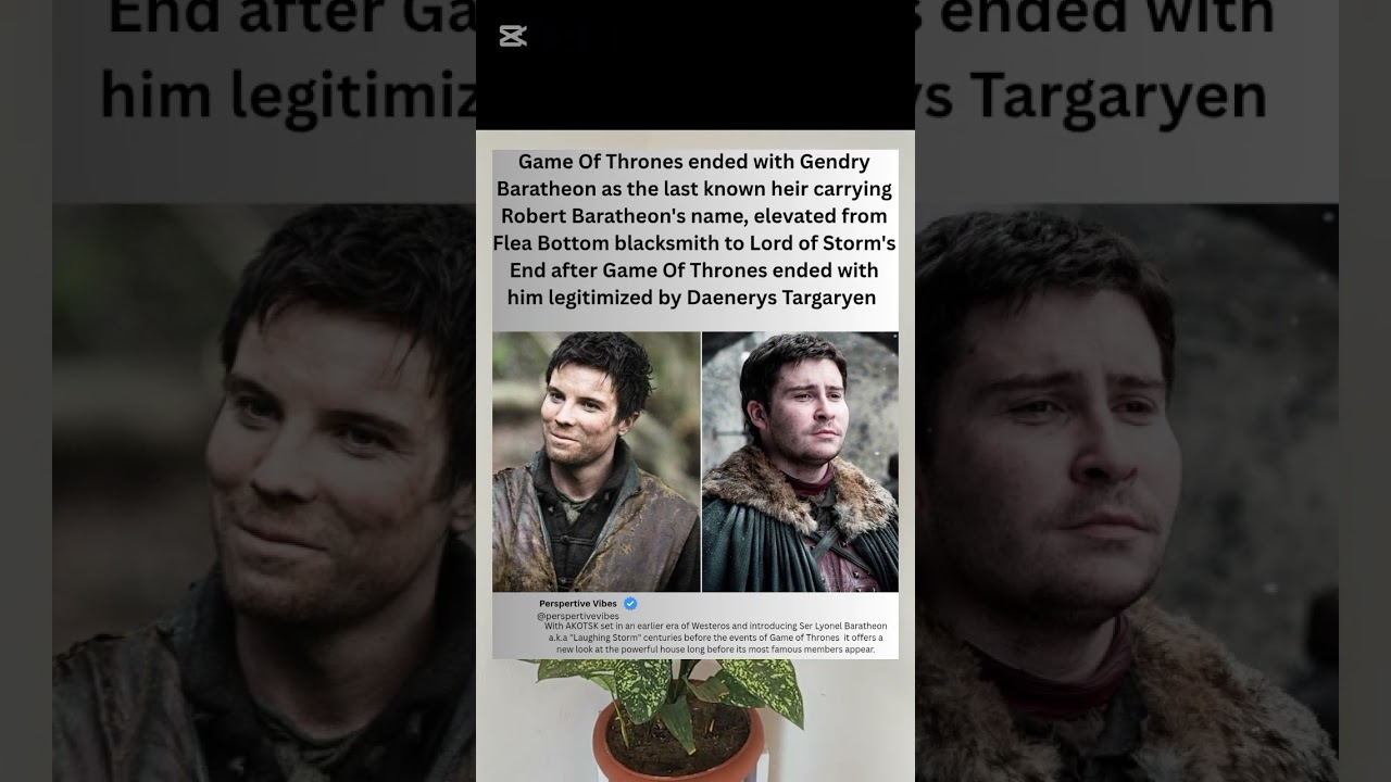 Why Queen Daenerys Made Gendry Baratheaon the Lord of Storm's End #gameofthrones