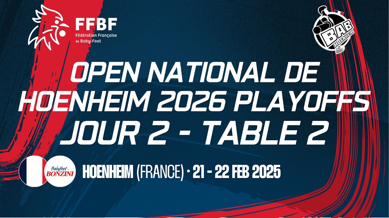 ITSF 18e Open National de Hoenheim (ITSF 500) - JOUR 2 PLAYOFFS - TABLE 2