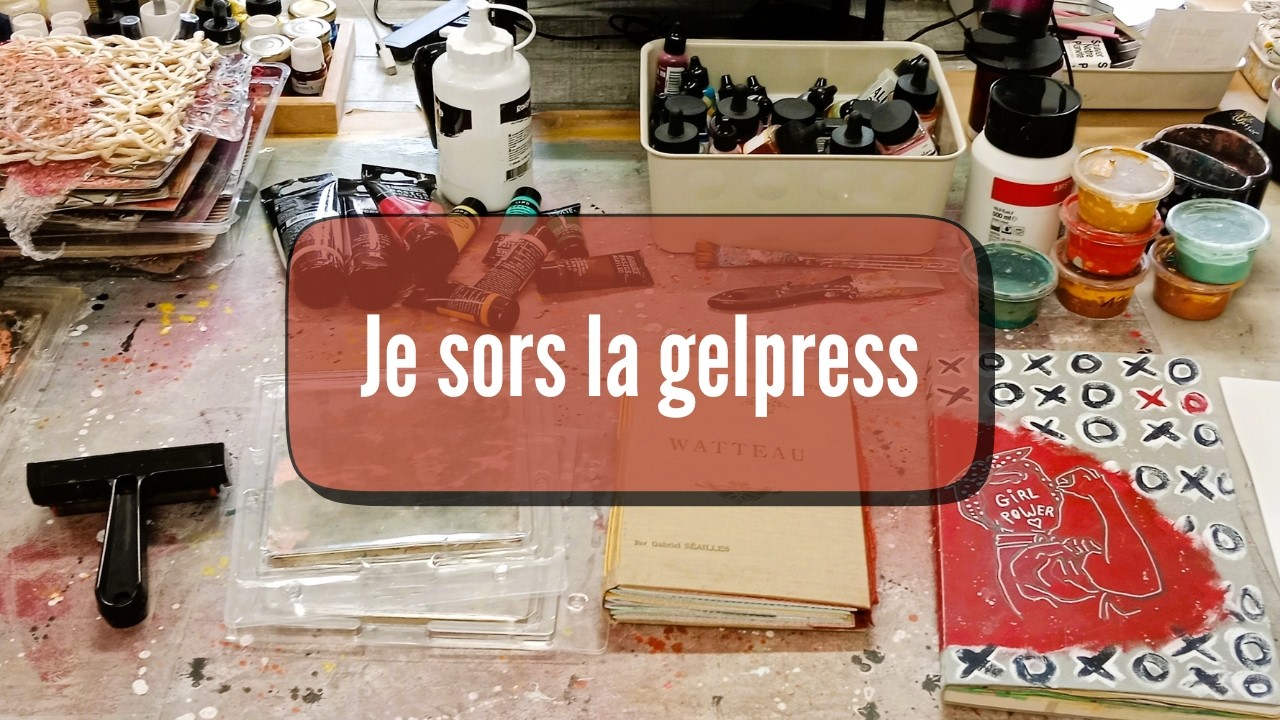 Vous avez une Gelpress ?  Essayez ces 2 techniques surprenantes