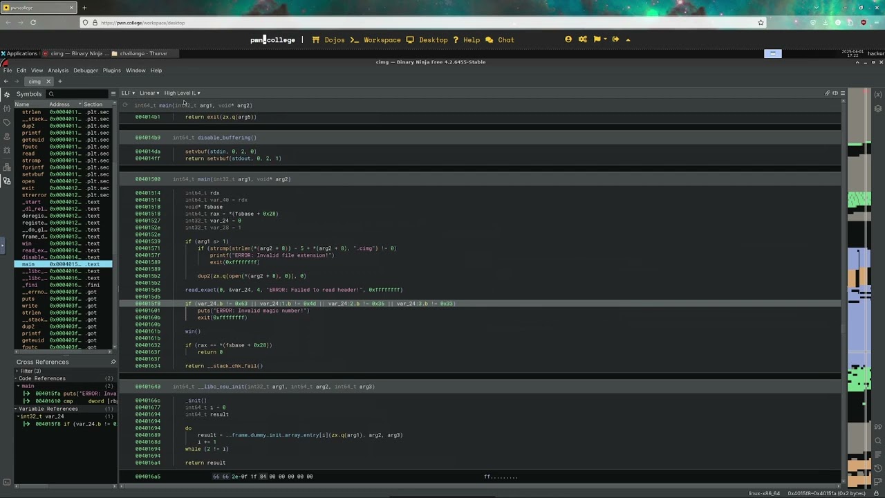 Intro to Binary Ninja