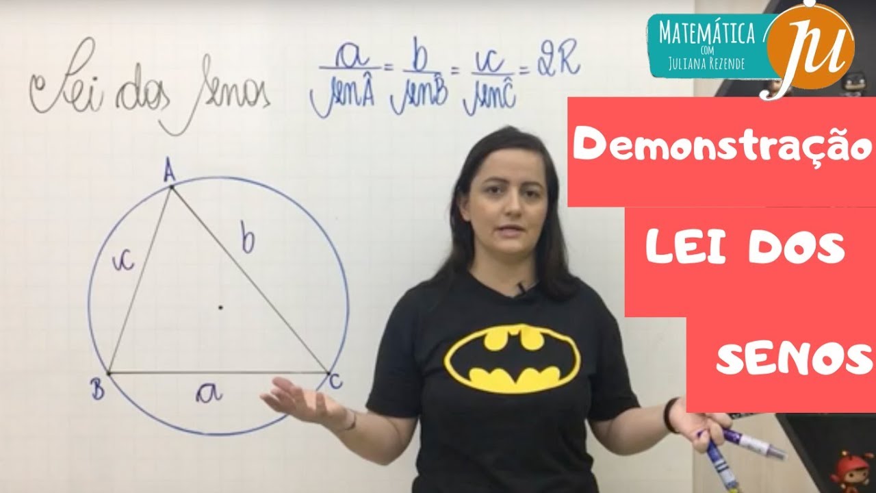 Lei dos senos - Demonstração rápida e fácil