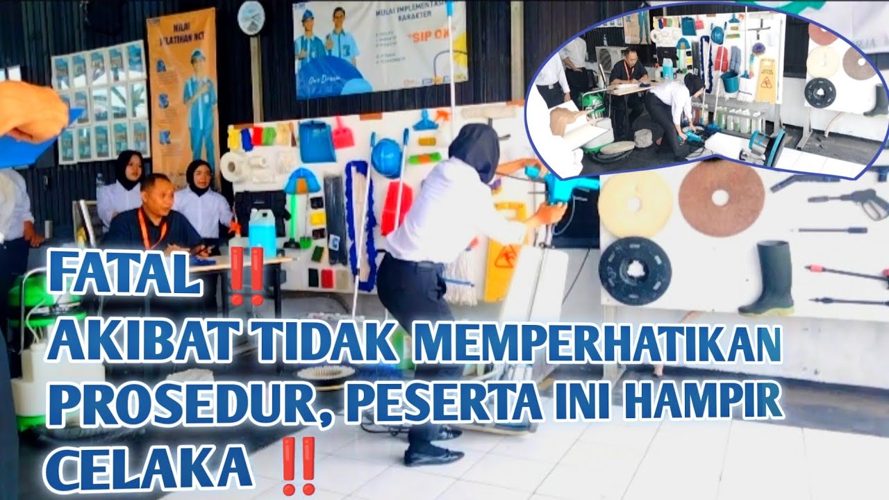 🛑 KESALAHAN DASAR HOUSEKEEPING PEMULA 🛑 BELAJAR MENGGUNAKAN MESIN POLISHER