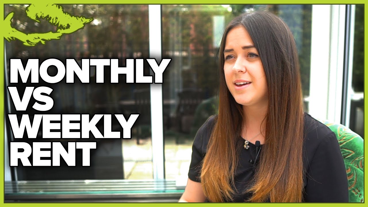 How to convert weekly and monthly rent?