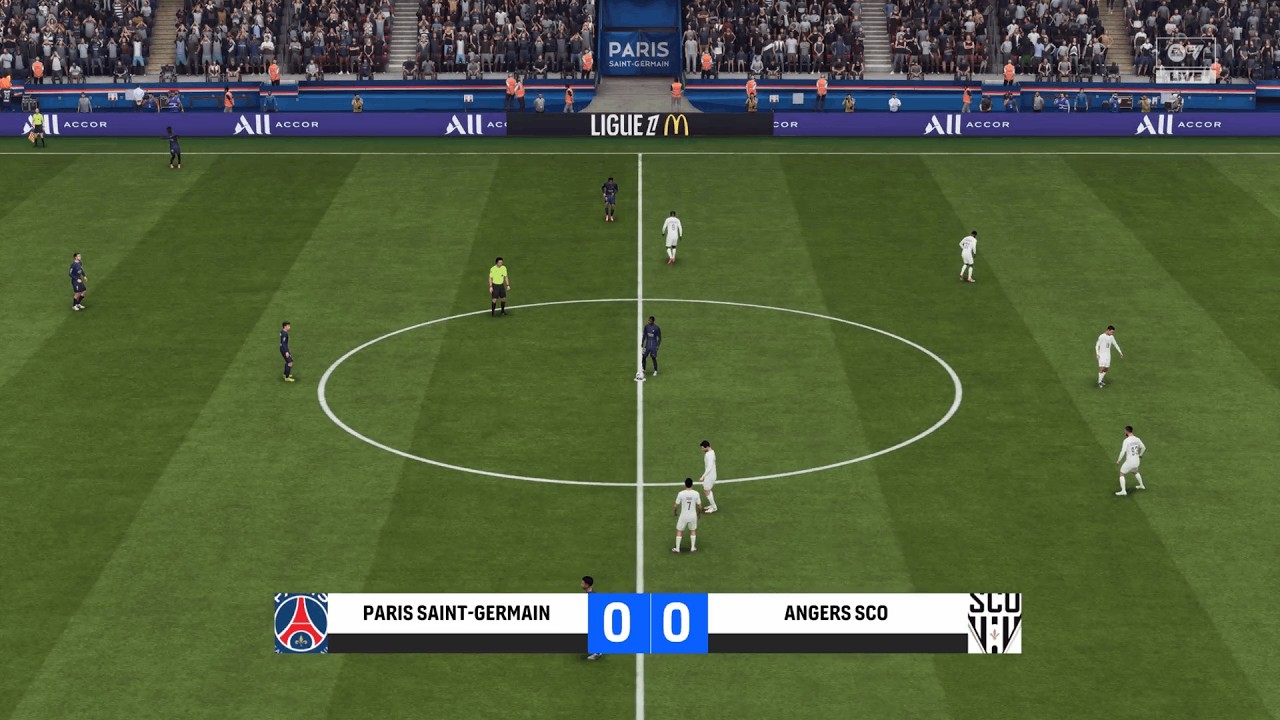 EA FC 26| Paris Saint-Germain vs Angers | 2e journée | 2025-26 Ligue 1 w/PSG