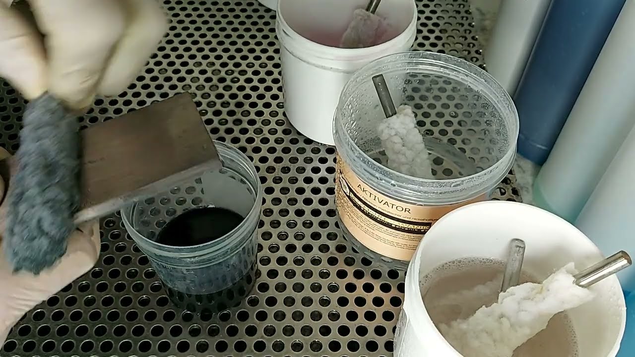 Verchromen - Chrom  - Schwärzen - anthrazite Optik - Edelstahl - Stahl mal anders galvanisieren