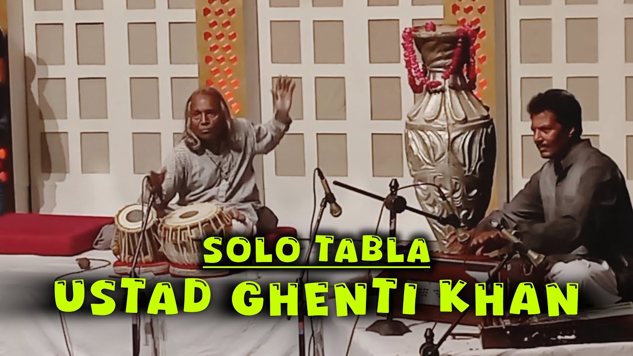 Ustad Aslam Khan | Ghenti Khan | Solo Tabla Best Performance | Sham e Asatza