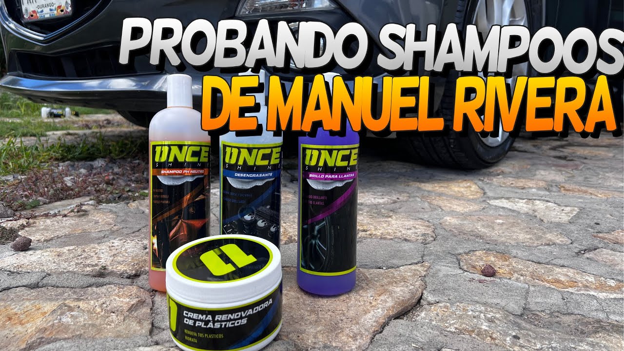 PROBAMOS LOS PRODUCTOS PARA AUTO DE MANUEL RIVERA 11 - ONCE SHINE