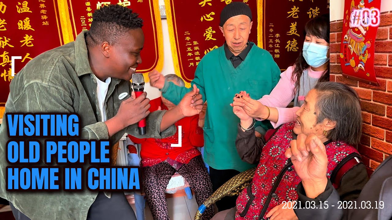 Visiting Chinese old People's home in China #viral