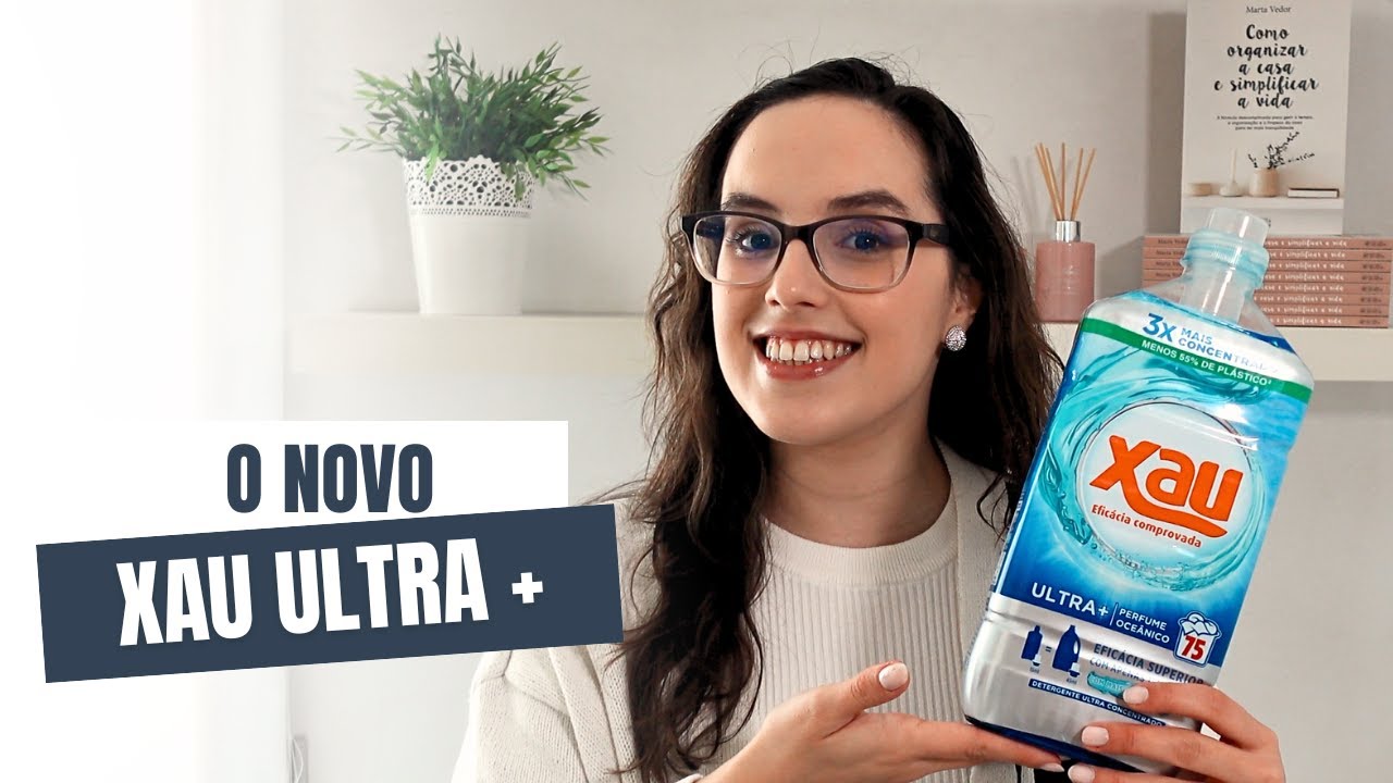 Experimentei o Novo Detergente da Roupa Ultraconcentrado Xau Ultra+ | Organização e Companhia