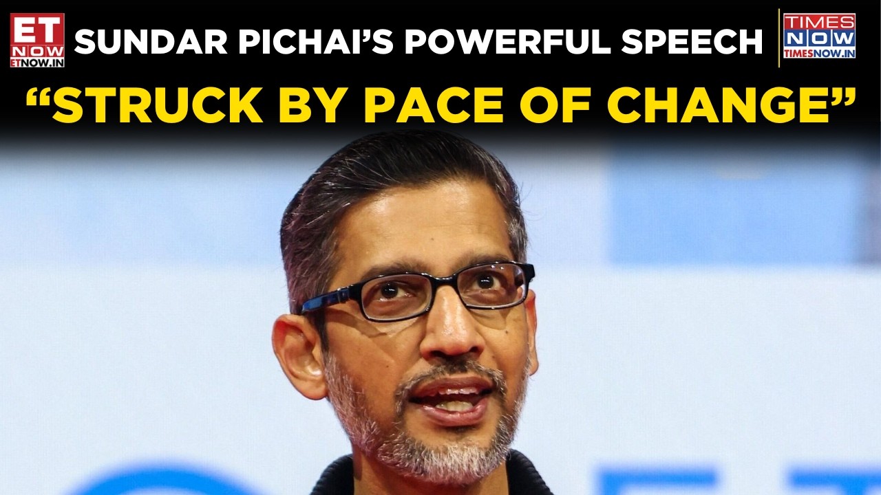 Sundar Pichai Stunned by India’s Speed of Change | AI Impact Summit Highlights | Top News | ET Now