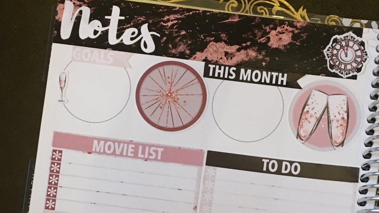 Plan With Me | February Notes Page
