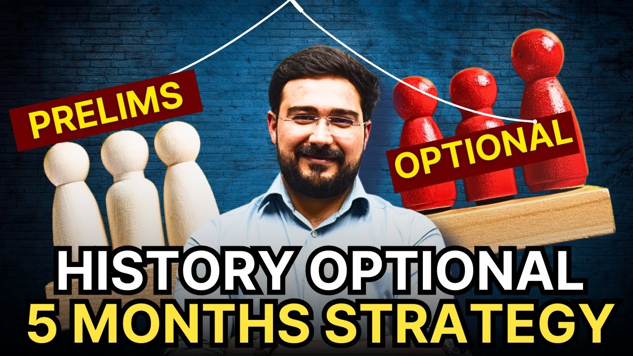 History Optional Strategy for 2024 - How to plan months before Prelims 2024 -Vikas Ahlawat Sir (IRS)