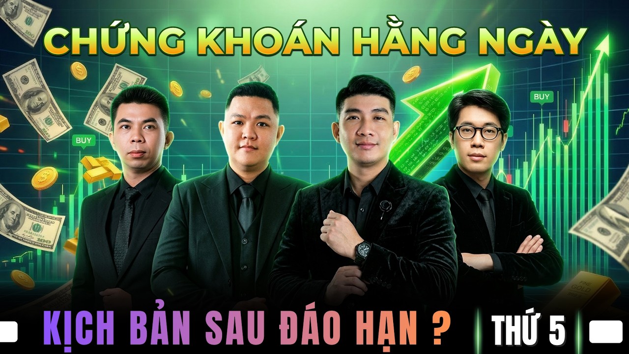 Chứng Khoán Chiều Nay: Kịch Bản Sau Đáo Hạn Phái Sinh: VNINDEX Sẽ Đi Về Đâu?