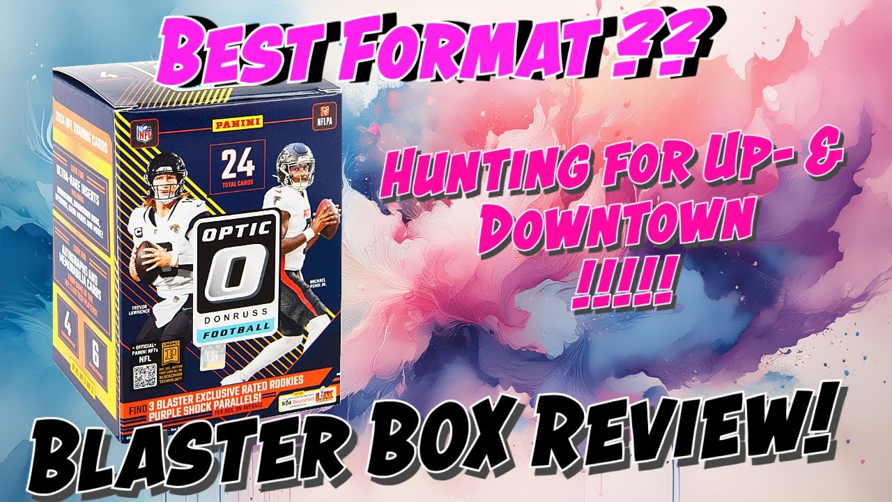 2024 Panini Donruss OPTIC Football Blaster Rip 🔥 Uptown & Downtown Chase + Optic Buy Guide