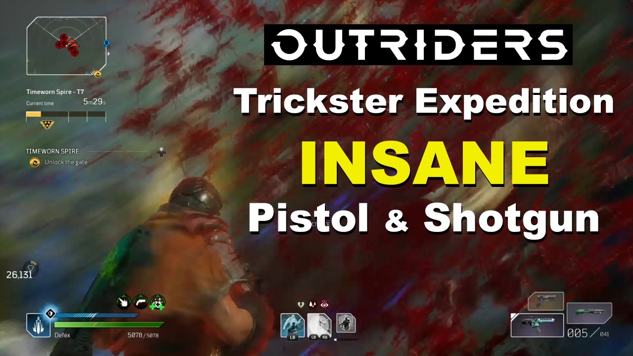 Outriders: Trickster Expedition - Insane Pistol & Shotgun