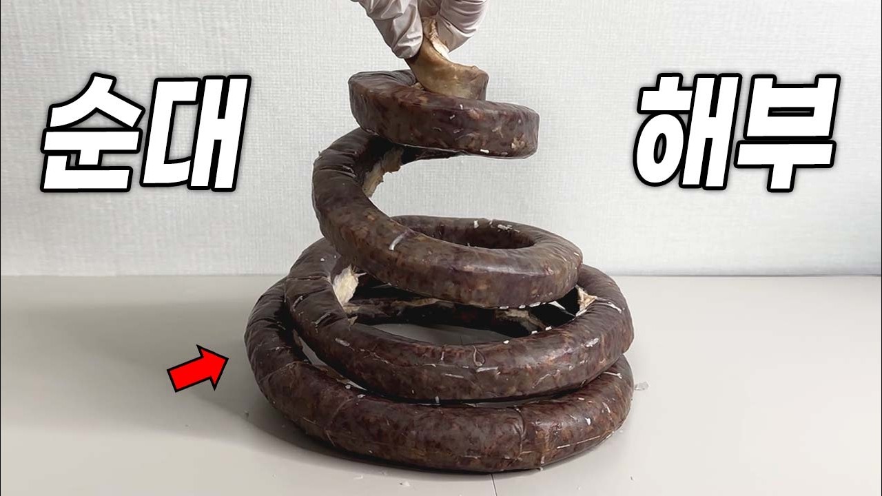 순대는 무슨 부위로 만들어질까?? (충격주의)