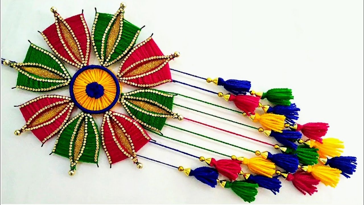 Hair Clip Wall Hanging |  Home Decor Idea