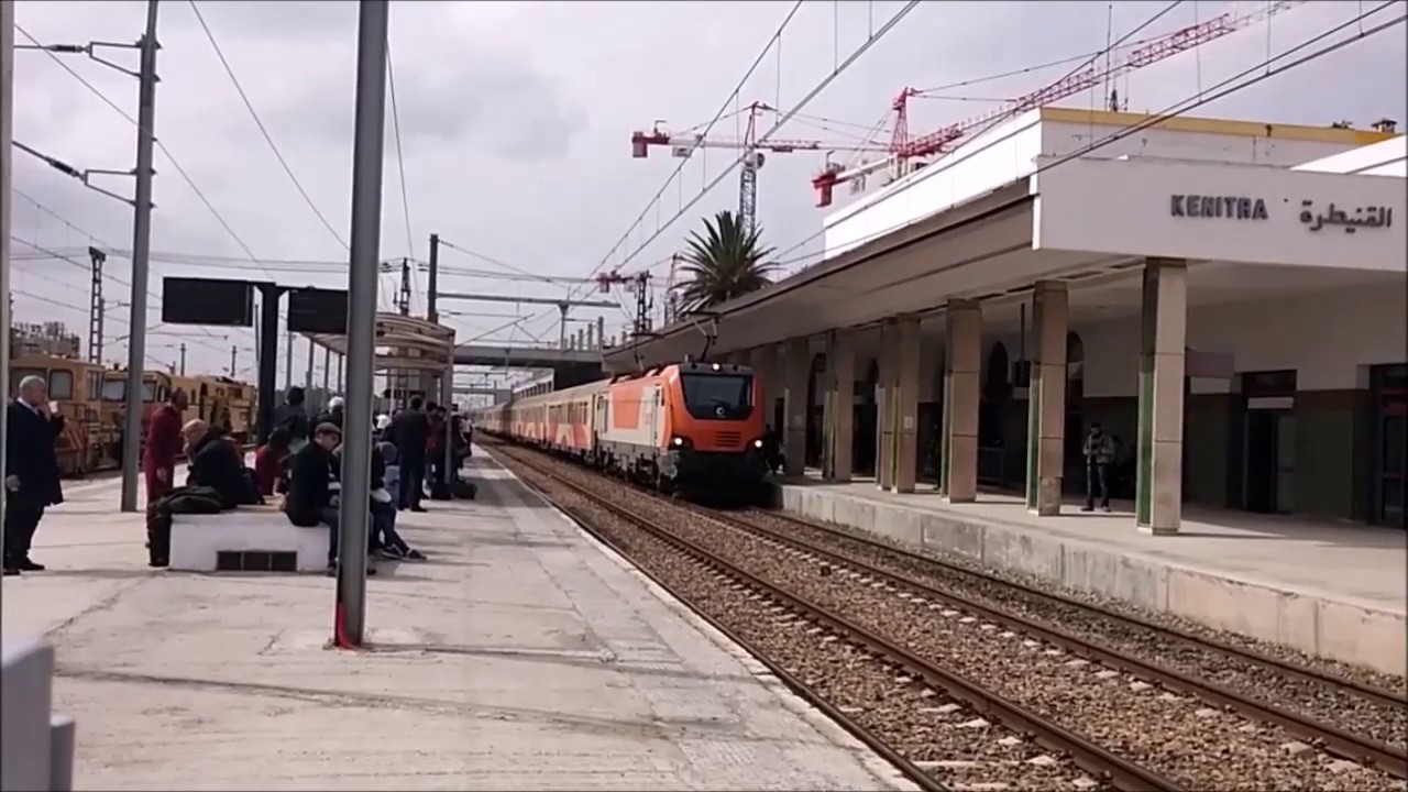 محطة القطار القنيطرة  2017 Construction Gare TGV