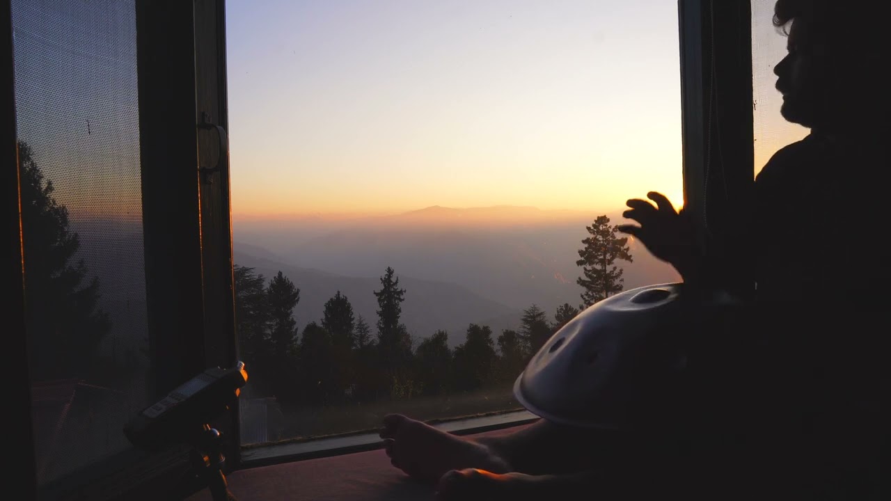 Sunrise in Fagu | Himachal Pradesh | Handpan Solo | ASMR | Ujjwal Kumar | Meditation Music