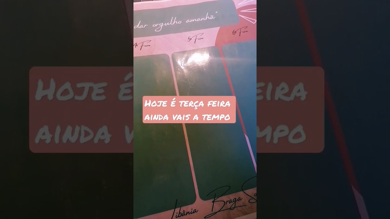 Planeamento semanal