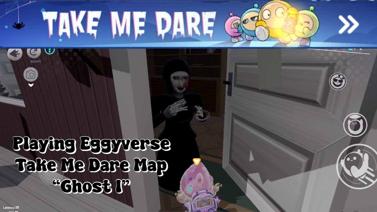 Playing Eggyverse Take Me Dare Map “ Ghost I “ - Eggy Party