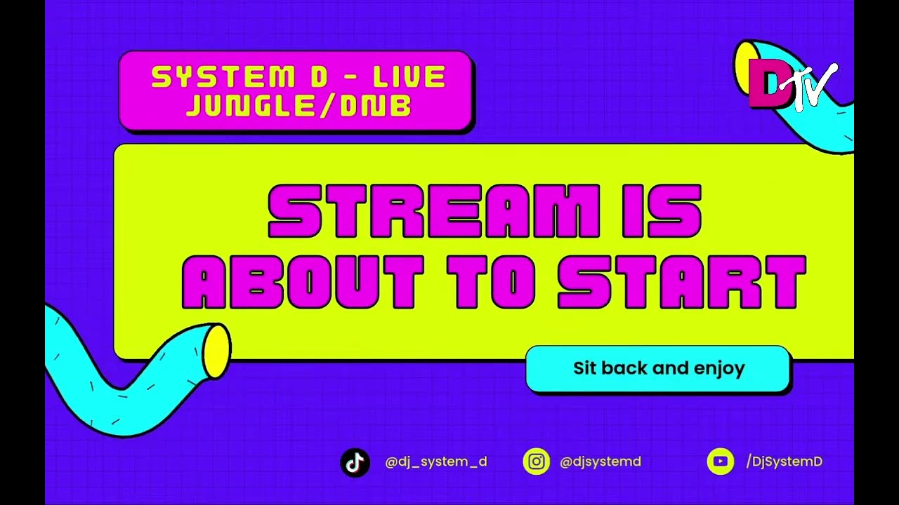 DJ System D - Jungle/DNB LIVE - Pilot episode. First wave of an uninterruptible series 🚀