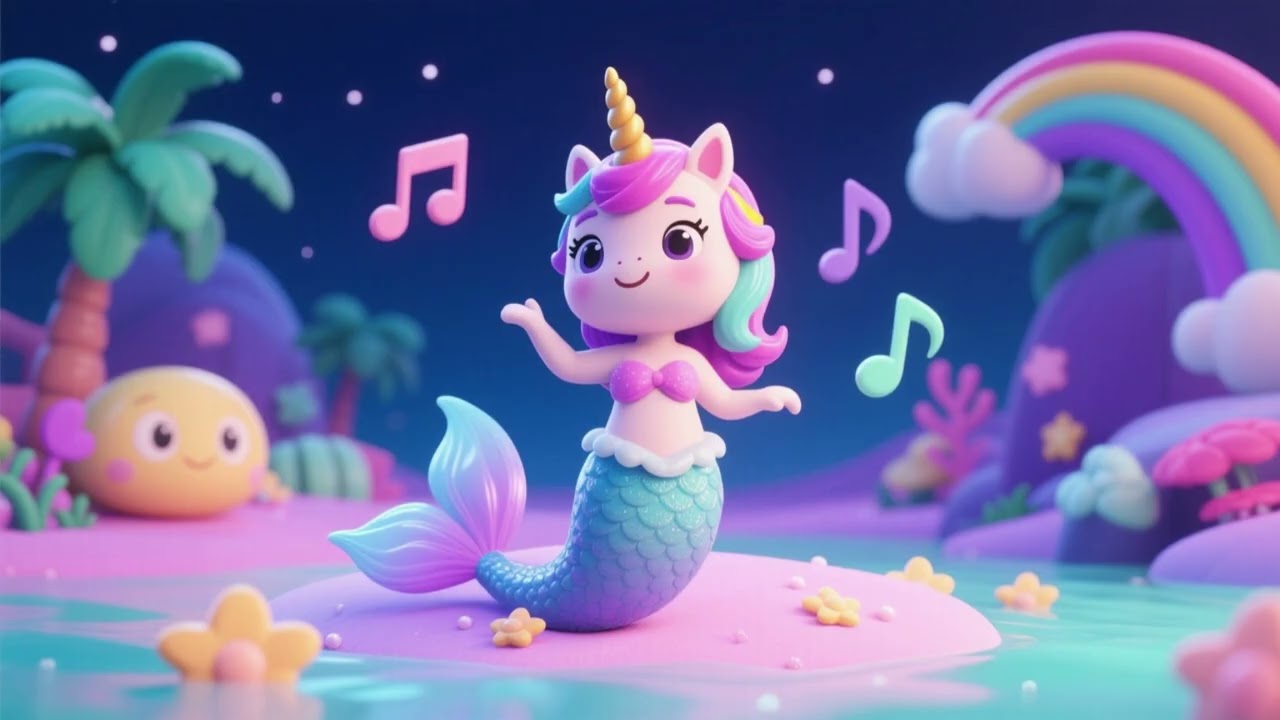 Unicorn Mermaid Magic Song | Nursery Rhymes & Kids Songs | Fantasy Adventure Fun