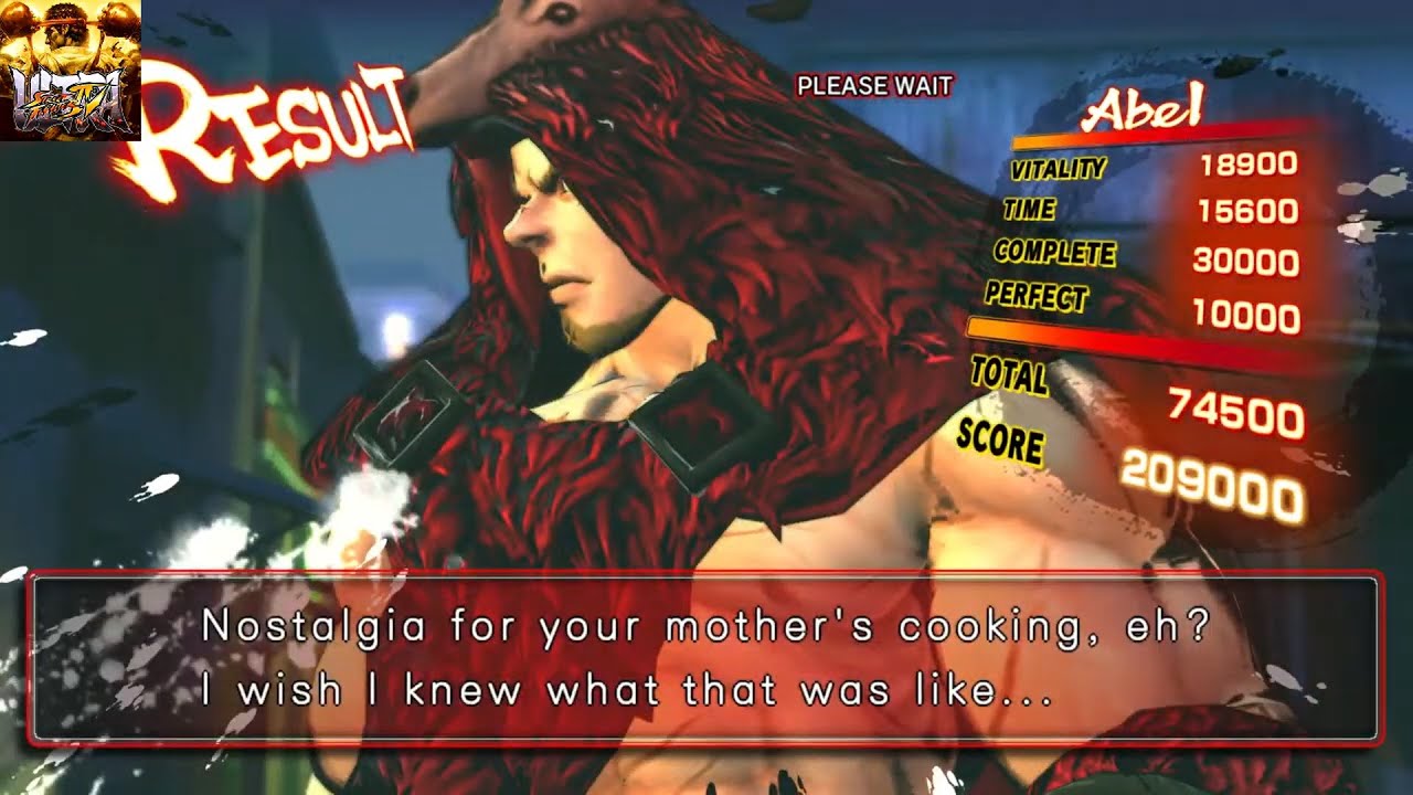ULTRA STREET FIGHTER IV - Abel Arcade Mode II