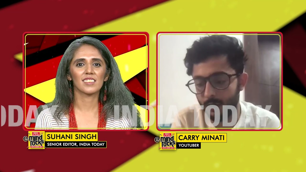 Carry Minati On Being A Night Person | India Today e-Mind Rocks 2021