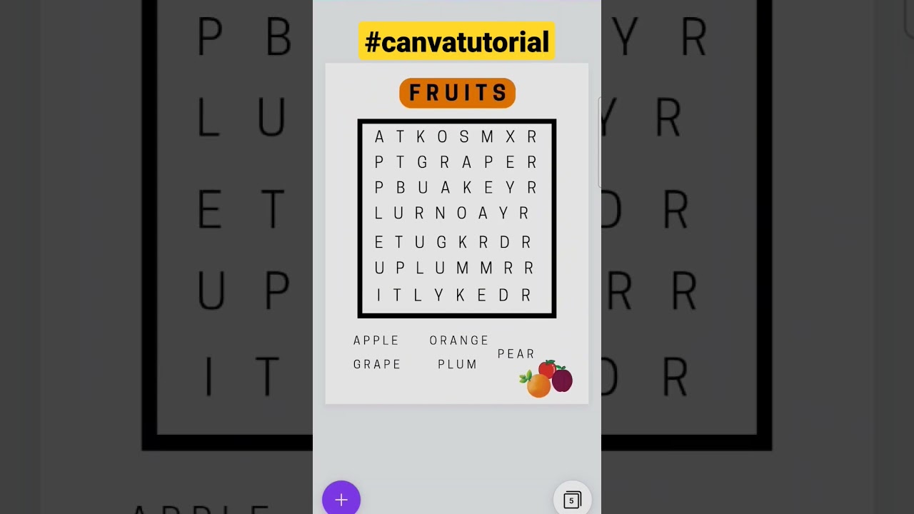 Word Search Interiors for Amazon KDP| Using Canva  #usingcanva #canvatutorial #canva #